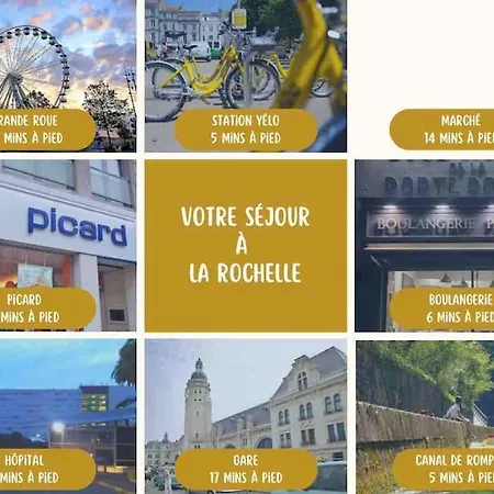 Apartamento Le P Tit Marin Proche Marché Et Gare Sncf- Wifi Débit - *